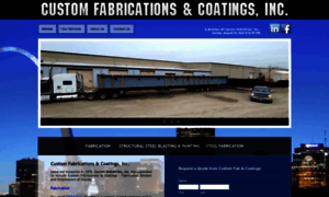 Customfabandcoatings.com thumbnail