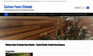 Customfenceorlando.com thumbnail