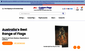 Customflagsaustralia.com.au thumbnail