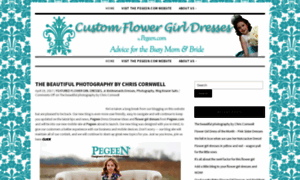 Customflowergirldresses.com thumbnail