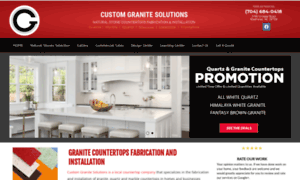 Customgranitesolutions.com thumbnail