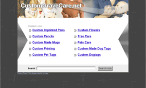 Customgravecare.net thumbnail
