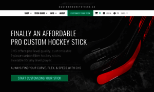 Customhockeysticks.ca thumbnail