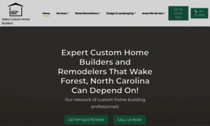 Customhomebuilders-wakeforest.com thumbnail