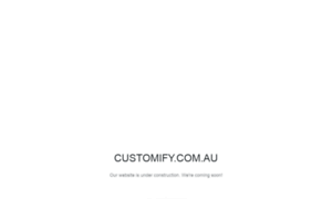 Customify.com.au thumbnail