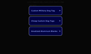 Customized-military-dog-tags.com thumbnail