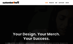 Customizeithere.com thumbnail