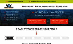 Customizemypatches.com thumbnail