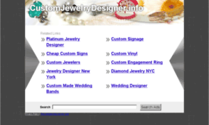 Customjewelrydesigner.info thumbnail