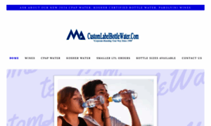 Customlabelbottlewater.com thumbnail