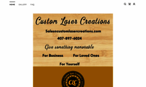 Customlasercreations.com thumbnail