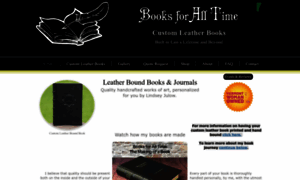 Customleatherbook.com thumbnail