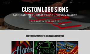 Customlogosigns.com thumbnail