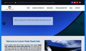 Custommadeshadesails.com.au thumbnail