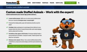 Custommadestuffedanimals.com thumbnail