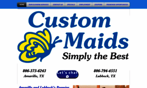 Custommaids.com thumbnail