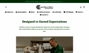 Custommattressmakers.com thumbnail