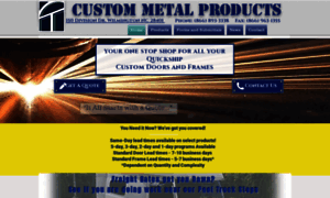 Custommetalproductsnc.com thumbnail