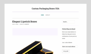 Custompackagingboxesusa.wordpress.com thumbnail
