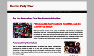 Custompartywear.co.uk thumbnail