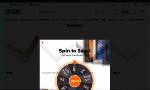 Custompictureframes.com thumbnail