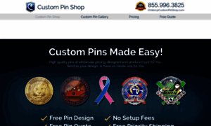 Custompinshop.com thumbnail