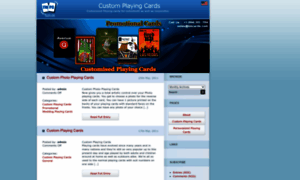Customplayingcards.us thumbnail