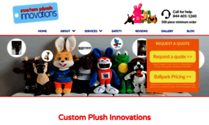 Customplushinnovations.com thumbnail