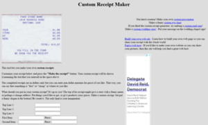 Customreceipt.com thumbnail