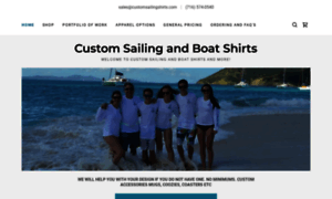 Customsailingshirts.com thumbnail