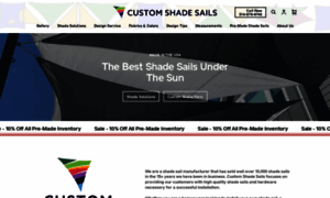 Customshadesails.com thumbnail