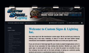 Customsignsinc.com thumbnail