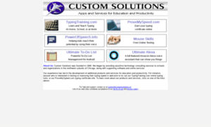 Customsolutions.us thumbnail