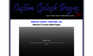 Customsplashpages.com thumbnail