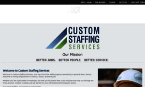 Customstaffingservices.com thumbnail