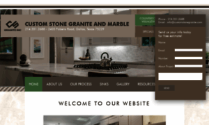 Customstonegranite.com thumbnail