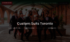 Customsuitstoronto.ca thumbnail