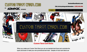 Customtarotcards.com thumbnail