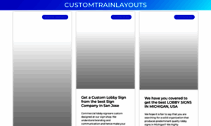 Customtrainlayouts.com thumbnail