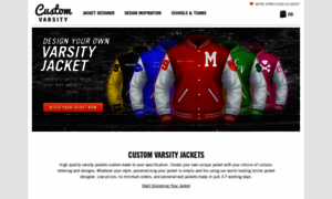 Customvarsity.com thumbnail