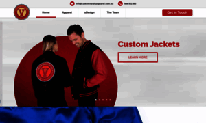 Customvarsityapparel.com.au thumbnail