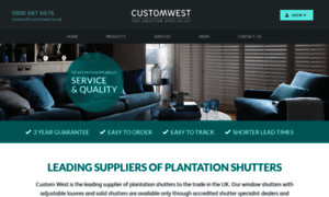 Customwestshutters.co.uk thumbnail