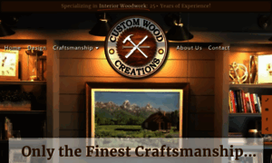 Customwoodcreations.com thumbnail