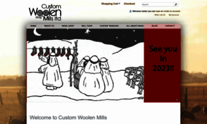 Customwoolenmills.com thumbnail