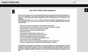 Customwritinghelpuk.blogspot.com thumbnail