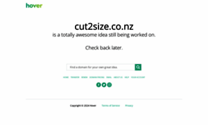 Cut2size.co.nz thumbnail