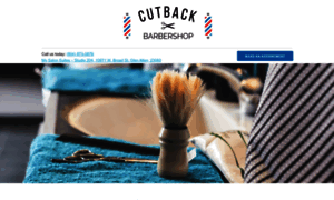 Cutbackbarbershop.com thumbnail