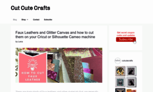 Cutcutecrafts.com thumbnail