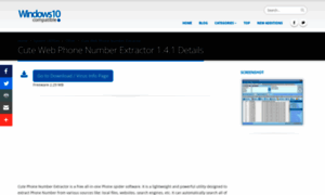 Cute-web-phone-number-extractor.windows10compatible.com thumbnail