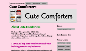 Cutecomfortersonline.com thumbnail